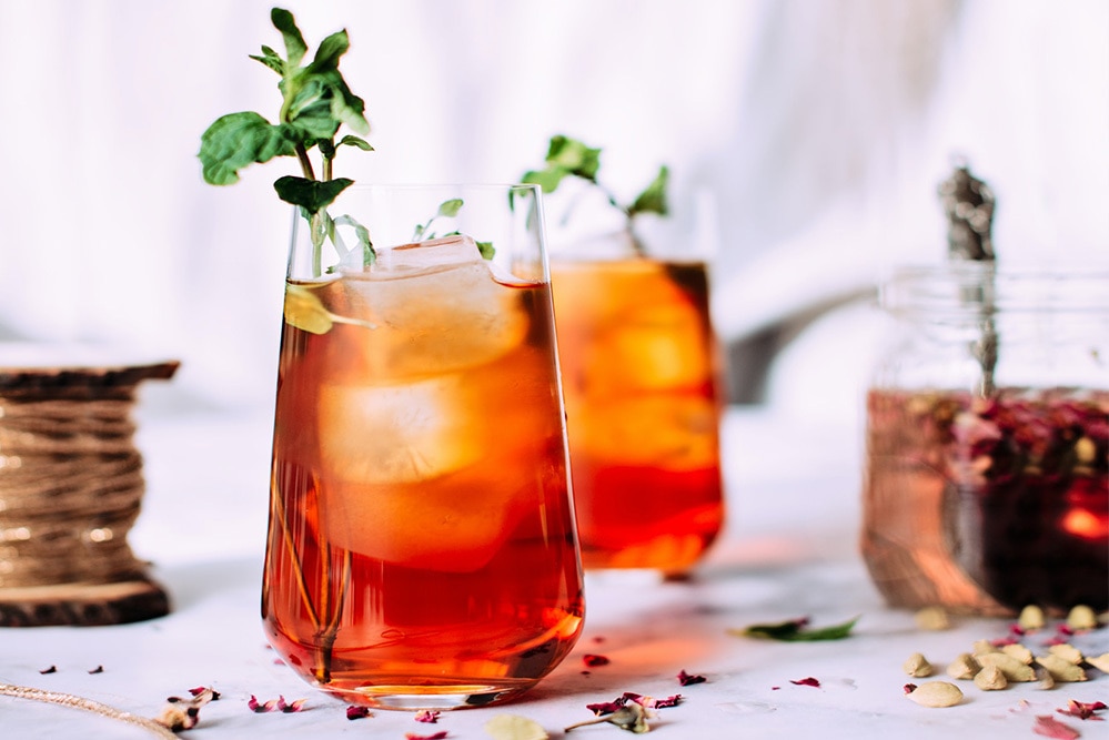 Peach Tea ala SariWangi